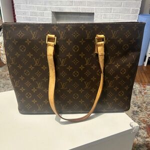 Louis Vuitton Brown Monogram Canvas Luco Bag